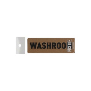ハイロジック PICT LIFE.　WASHROOM　黒　1枚入　24777