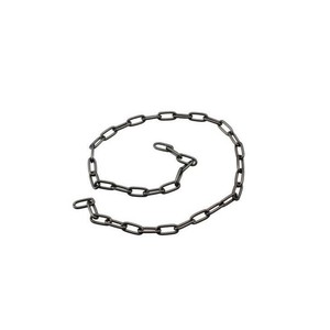 ハイロジック 鉄　リンクUチェーン　50cm　マットブラック　29470