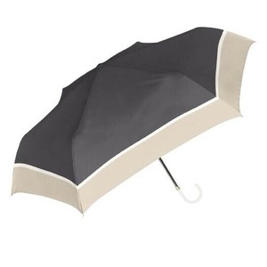中谷 傘 UVペールトライカラー折 アッシュグレー Parasol 折傘 925-058