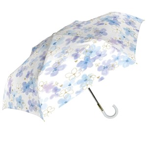 中谷 傘 UVフローラル折 オーキッドブルー Parasol 折傘 925-057