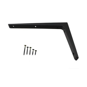 ハイロジック アルミ棚受　200×300mm　ブラック　1本入　98180