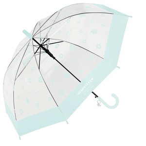 中谷 傘 メルシーフラワービニール ミント Kid's 55cm 335-002