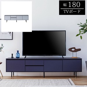 【TVボード】異素材コンビネーションが美しい近代的デザインボード誕生　180サイズ　2色対応