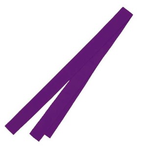 ロングカラーたすき 紫 19062