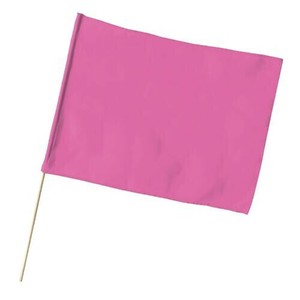 特大旗 桃 旗:W80×H60cm 旗竿:100cm(φ12mm) 18935