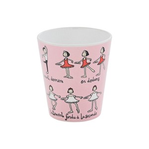 【Tyrrell Katz】Melamine Beaker ballet ティレルカッツ コップ メラミン バレリーナ ピンク