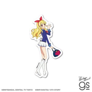 アイカツ！ ダイカットステッカー 星宮いちご 制服 アイドル アニメ 可愛い キャラクター グッズ AIK016