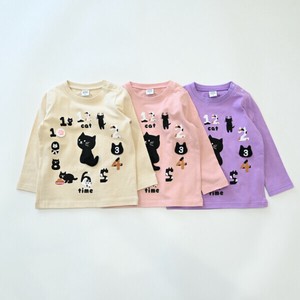 【2025秋冬新作】ねこ時計　ロングTシャツ