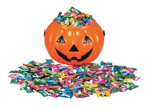 ハロウィンバケツキャンディすくいどり100人用