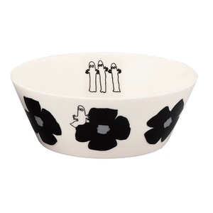 Donburi Bowl Moomin Hattifatteners black