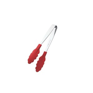 田辺金具 抗菌耐熱カラートング(ミニ)レッド 180mm