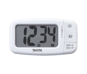 TANITA タニタ 抗菌でか見えタイマー ココナッツホワイト TD-430WH