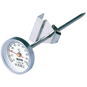 TANITA タニタ 料理用温度計 クロム 5496B