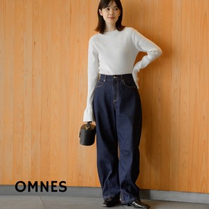 【8月末入荷予定】12oz ウォッシュ加工ハイウエストカーブデニムパンツ 【2025年秋冬新作】