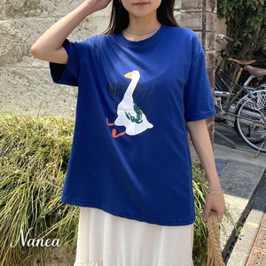 T 恤/上衣 新商品 天竺棉 棉 圆领