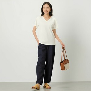 T-shirt V-Neck 100% Cotton Made in Japan