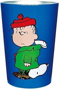 （取り寄せ品）PEANUTS ステンレスタンブラー LINUS/BL  スヌーピー