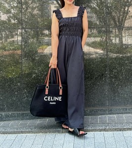 2025年新商品 背带裤/连体裤 斜纹 背带裤/连身裤 抽褶