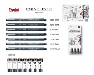 马克笔/荧光笔 签名笔/签字笔 Pentel飞龙文具