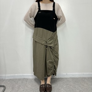 背带裙/连体裙 新商品 非对称 裙子