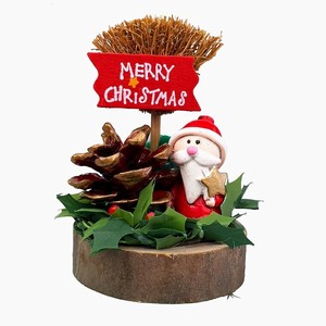 ミニクリスマスツリー クリスマスツリー クリスマスツリー 卓上 手作り サンタクロース サンタ