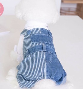 ペット服   犬用  秋冬  デニム       LX2761
