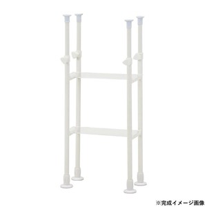上置き突っ張りシェルフ BAAL WH 63941