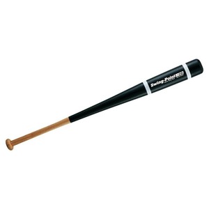 BT81-06オーバルグリップ素振りバットSwing Point一刀流(木製84cm)