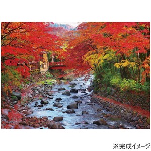 ジグソーパズル 風景 彩り深まる修善寺の桂川(静岡) 500ピース 05-1098
