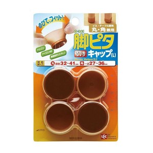 レック 脚ピタキャップ 丸型 Lサイズ 4個入 O-341