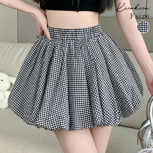 パンツ《インナーパンツ付きボリュームバルーンスカート》