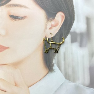 耳环 猫 宝石