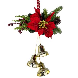 クリスマススワッグ クリスマスリース 装飾 レッド 赤