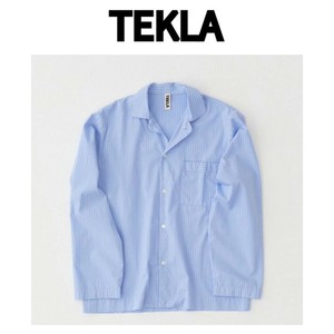 テクラ TEKLA パジャマ 長袖シャツ メンズ レディース ナイトウェア ルームウェア 部屋着 ユニセックス