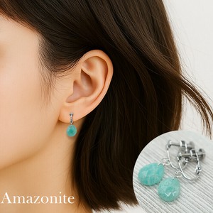 Clip-On Earrings Natural Stone