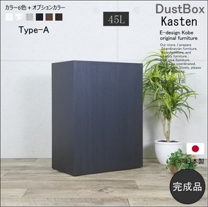 ゴミ箱 45リットル 45L kasten カステン タイプA ブラックシダー/ダーク
