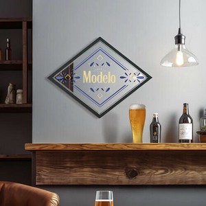 【'50s】ガレージ・ミラー MODELO PRINTED FRAMED MIRROR CA-GM-527258