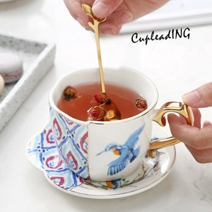 ＜人気商品＞INSスタイル マグカップ イギリス式アフタヌーンティー コーヒーカップ皿セット