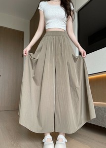 ワイドパンツ  無地 ゆったり 快適 レディース ファッション DYLA908