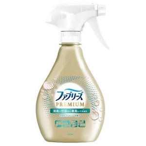 ファブリーズW除菌＋消臭プレミアム　清潔なランドリーの香り　本体 370ml 【エアケア製品 消臭剤】