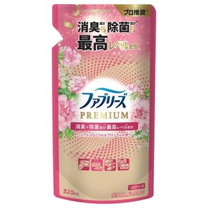 ファブリーズW除菌＋消臭プレミアム　パステルフローラル＆ブロッサムの香り　つめかえ 320ml 【消臭剤】