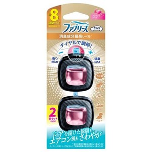ファブリーズ　イージークリップ消臭成分最高レベル　フレッシュブーケ 2個入 【エアケア製品 クルマ用品】