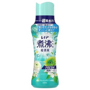 レノア煮沸レベル消臭抗菌ビーズ　フレッシュグリーンの香り　本体 420ml
