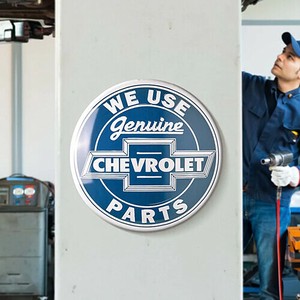 【サイン】ドーム サイン GENUINE CHEVROLET PARTS CA-MS-518885