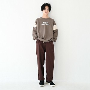 Full-Length Pant Stitch Casual Easy Pants [A/W NEW]