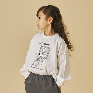 Kids' 3/4 Sleeve T-shirt Long T-shirt Casual