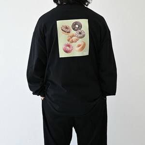 【25FW新作】Donut L/S Tシャツ　ドーナツ　ポップ　バックプリント　親子コーデ　リンクコーデ