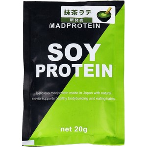 ※MADPROTEIN ソイプロテイン 抹茶ラテ 20g