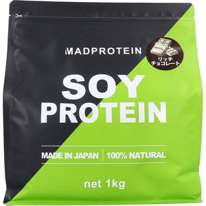 ※MADPROTEIN ソイプロテイン リッチチョコレート 1kg