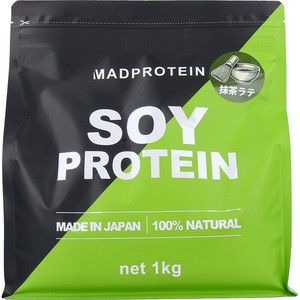 ※MADPROTEIN ソイプロテイン 抹茶ラテ 1kg